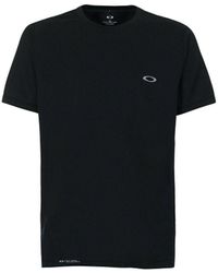Oakley - Graphic Logo Short Sleeve Crew Neck Plain T-Shirt 434006 02E - Lyst