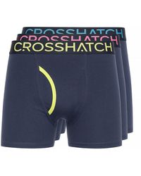Crosshatch - Trioglow Boxer Shorts (Pack Of 3) - Lyst