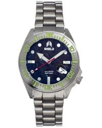 Shield - Atlantic Abalone Bracelet Watch W/Date - Lyst