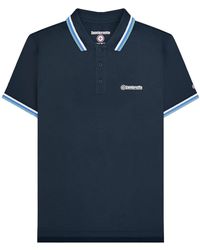 Lambretta - Ss25 Triple Tipped Big & Tall Polo Shirt /Smoke) Cotton - Lyst