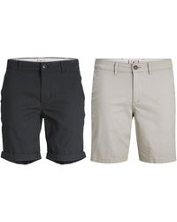 Jack & Jones - 2 Pack Chino Shorts - Lyst