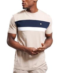 Weekend Offender - T Shirts Crossword Regular Fit Crew Neck Summer Cotton Tee - Lyst