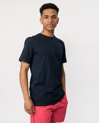 BOSS - Tales Katoenen Jersey T-Shirt Met Logo Patch Nos - Lyst