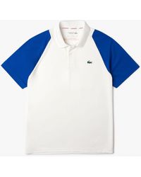 Lacoste - Tennis Poloshirt Van Gerecycled Polyester In Multi Kleur - Lyst