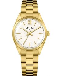 Rotary - Rlb10006-01 Ladies Heritage Watch - Lyst