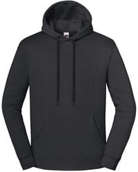 Fruit Of The Loom - Adult Iconic Premium Hoodie (Light Graphite) - Lyst