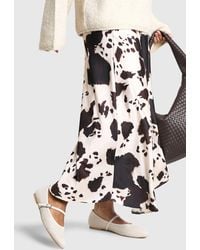 Boohoo - Faux Suede Mary Jane Ballet Flats - Lyst