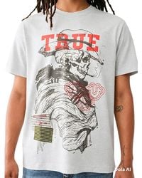 TRUE RELIGION - 108466 Oversized T Shirts Yellowstone Drop Shoulder Soft Tee - Lyst