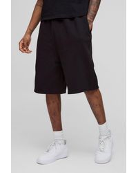 BoohooMAN - Tall Oversized Drop Crotch Basic Shorts - Lyst