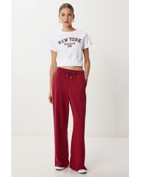 Happiness İstanbul - Brede Been Trekkoord Taille Sweatpants - Lyst