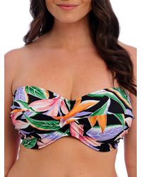 Fantasie - Mykonos Cove Bandeau Bikini Top - Lyst