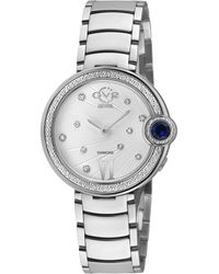Gv2 - Perugia Diamond Watch, 316L Stainless Steel Case, Dial, Bracelet - Lyst