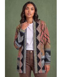 Roman - Nordic Pattern Cardigan - Lyst