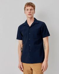 Oliver Sweeney - Ravenshead Cotton Seersucker Short Sleeved Shirt Size: M - Lyst