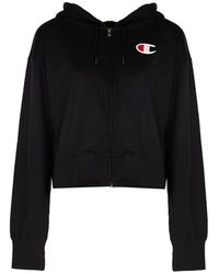 Champion - Blouse Vrouw Zwart - Lyst