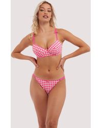 squish. - Daisy Gingham Brief - Lyst
