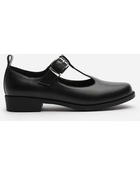 Where's That From - Wheres 'Piper' Extra Wide Fit Mary Jane Loafers With Buckle Strap - Lyst