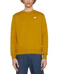 Nike - Bv2662 Sportswear Club Fleece Crew Relax Fit Sweatshirt - Lyst