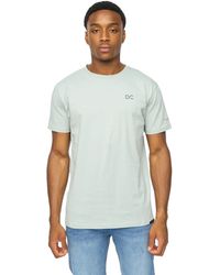 Duck and Cover - Trimlines Heavyweight T-Shirt (Steel) Cotton - Lyst