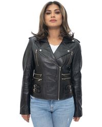 Infinity Leather - Vintage Brando Biker Jacket-Orlando - Lyst