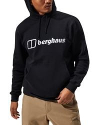 Berghaus - Hoodie Pullover Overhead Regular Fit Sportswear Fleece Logo Hoody - Lyst