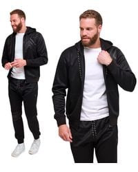 KAM Jeanswear - Kam Two Piece Tracksuit Hoodie & Jogger Set - Lyst