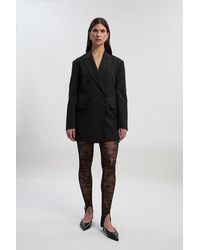 Karen Millen - Petite Lace Stirrup Legging - Lyst