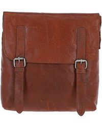 Ashwood Leather - 'Renato' Real Vintage Flight Shoulder Bag - Lyst