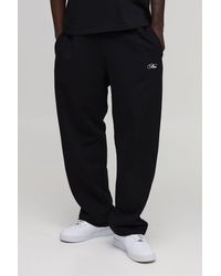 BoohooMAN - Essential Baggy Script Jogger - Lyst