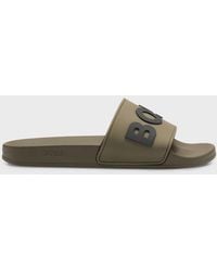 BOSS - Open Kirk Slide - Lyst