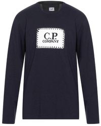 C.P. Company - Block Chest Logo Long Sleeve T-Shirt - Lyst