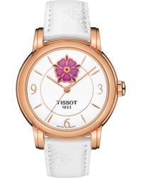 Tissot - Heart Flower Watch T0502073701705 Leather (Archived) - Lyst