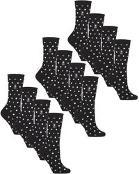 Heat Holders - 12 Pairs Ladies Ultra Lite Soft Thermal Socks - Lyst