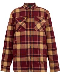 Regatta - Spennith Checked Shirt Jacket (Dark/Light Vanilla) - Lyst