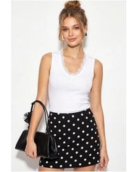 Bianco Lucci - Elastane Blouse - Lyst