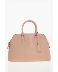 Maison Margiela - Mm11 Leren 5ac-tas Met Afneembare Schouderband In Roze - Lyst