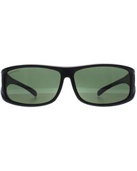Montana - Rectangle Matte G15 Polarized Fo5 Fit Over Glasses Sunglasses - Lyst