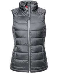 Russell - Ladies Nano Padded Bodywarmer (Iron) - Lyst
