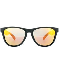 Polaroid - Rectangle Rubber Mirror Polarized Sunglasses - Lyst