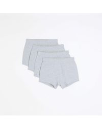 River Island - Trunks Multipack Of 4 Cotton - Lyst