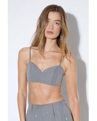 MissPap - Premium Embellished Bralet - Lyst