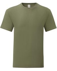 Fruit Of The Loom - Iconic Premium Ringspun Cotton T-Shirt (Classic) - Lyst