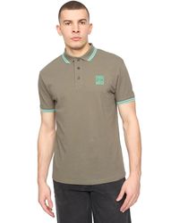 Crosshatch - Changra Polo Shirt (Dark Sage) - Lyst