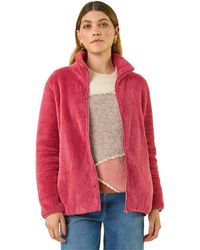 Roman - Soft Sherpa Fleece Jacket - Lyst