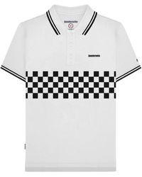 Lambretta - Ss25 Two Tone Tipped Polo Shirt Cotton - Lyst