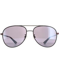 Police - Aviator Matte Smoke Mirror Spl777C Chief 1 Metal - Lyst