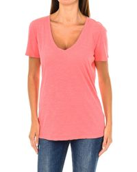 Armani - Short-Sleeved V-Neck T-Shirt 3Y5T45-5Jzmz - Lyst