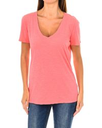 Armani - Short-Sleeved V-Neck T-Shirt 3Y5T45-5Jzmz - Lyst