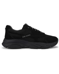 Steve Madden - Suede Front Row Sneakers - Lyst