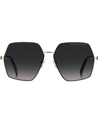 Marc Jacobs - Dark Sf Lens And Detail Sunglasses Metal - Lyst